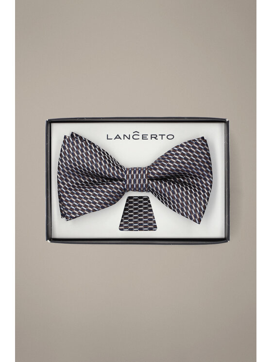Lancerto Lancerto Komplet mucha i poszetka Mucha Granatowa MU090126000013 Granatowy