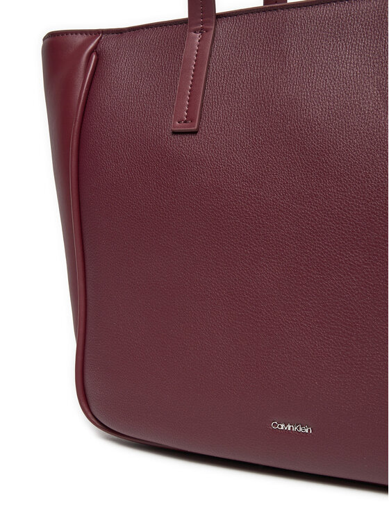 Calvin Klein Calvin Klein Ročna torba Refine Medium K60K612523 Bordo rdeča
