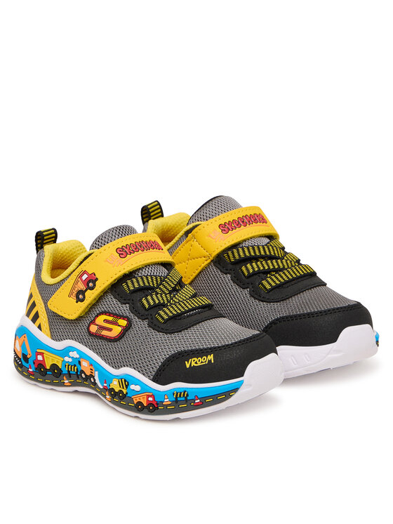 Skechers Skechers Superge Play Scene 407312N/BKYL Siva