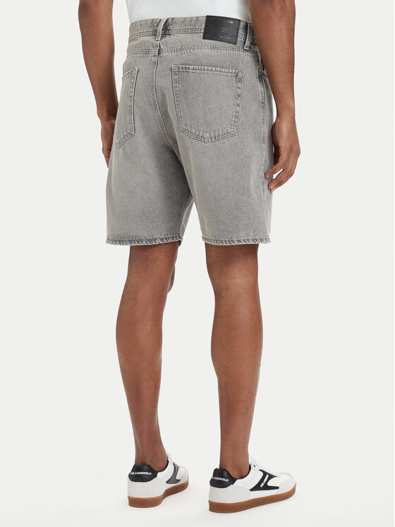 Jack & Jones Jack & Jones Pantalon scurți din material Tony Original 12290841 Gri Regular Fit