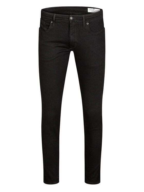 Cross Jeans Cross Jeans Jeansy E 185-130 Czarny Tapered Leg