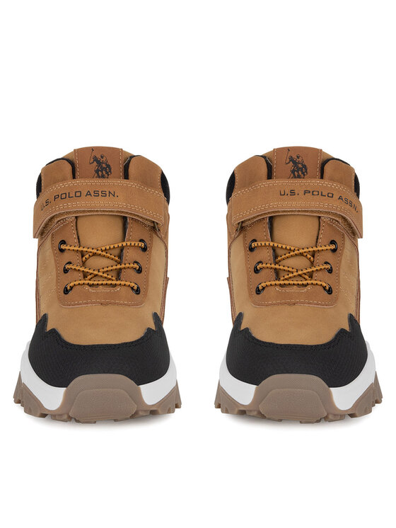 U.S. Polo Assn. U.S. Polo Assn. Gležnjarji KASPER001K/DY1 Rjava