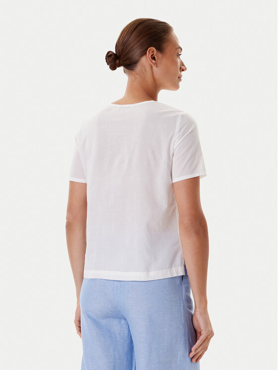 Tatuum Tatuum Bluse Simonetta T2509.051 Écru Regular Fit