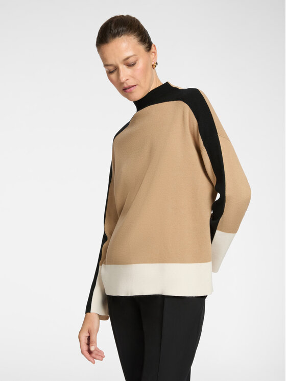 Elena Mirò Elena Mirò Cardigan M446Z000584N0B2 Marrone Regular Fit