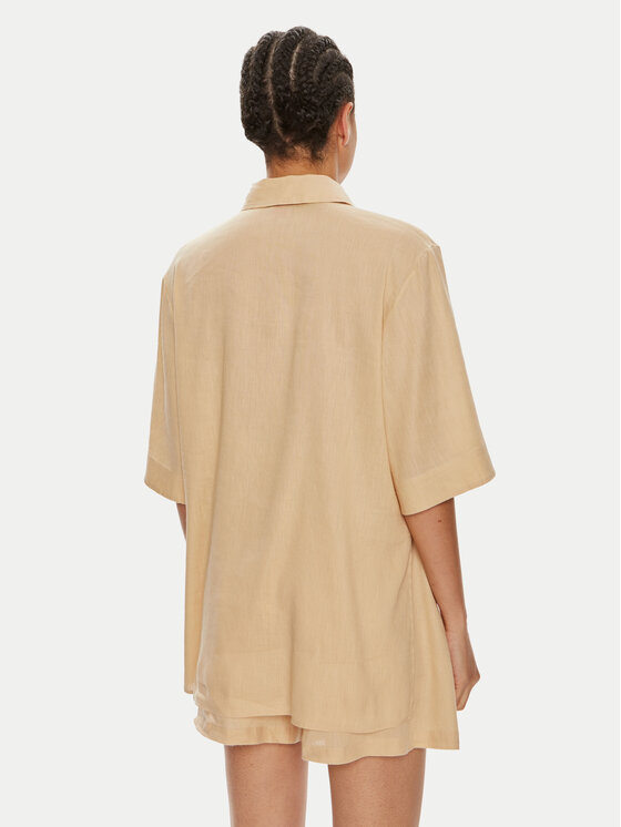 HUGO Hugo Camicia Etilliana 50515276 Beige Regular Fit