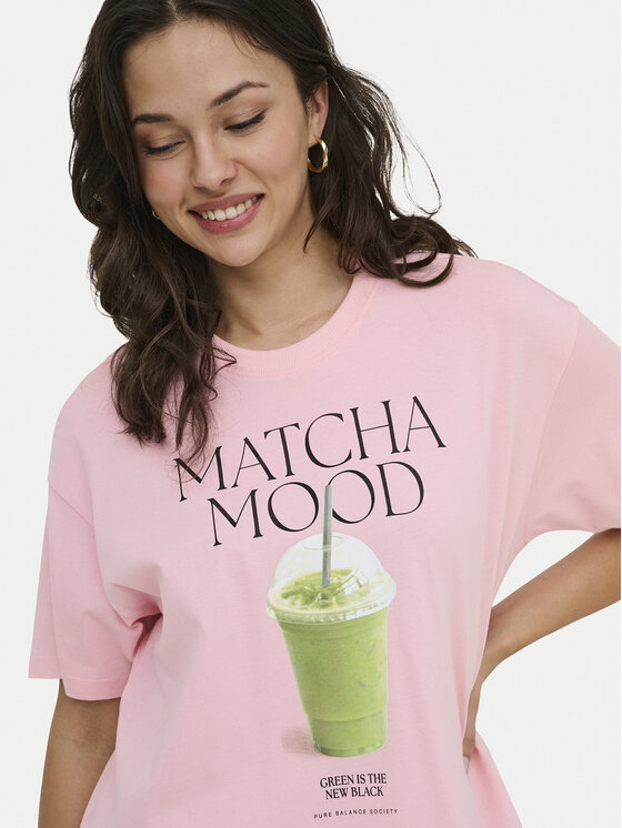 ONLY ONLY T-Shirt Vivvi 15346761 Rosa Regular Fit