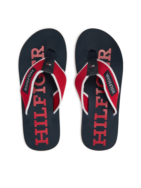 Tommy Hilfiger Japanke Patch Hilfiger Beach Sandal FM0FM05024 Crvena