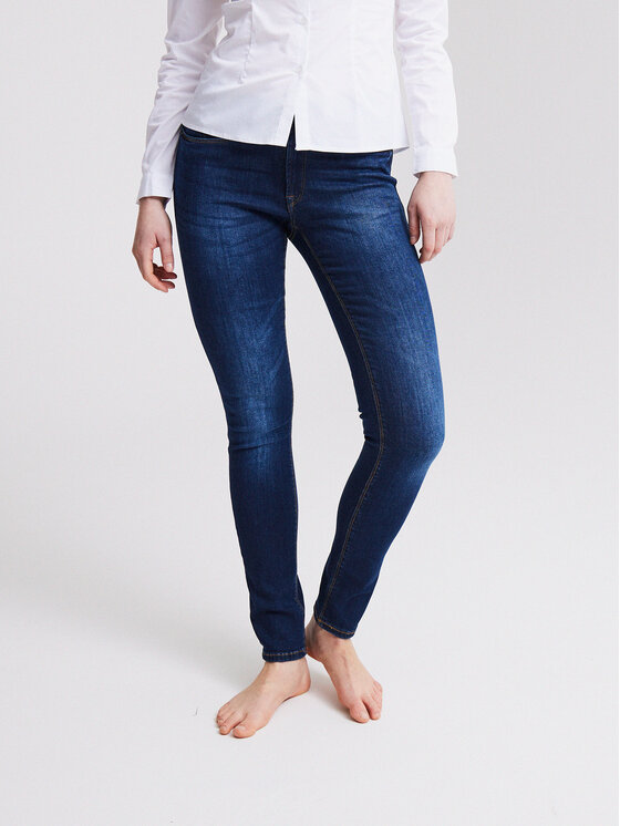ICHI Jeans 102011 Blu Skinny Fit, taglia : 29_32