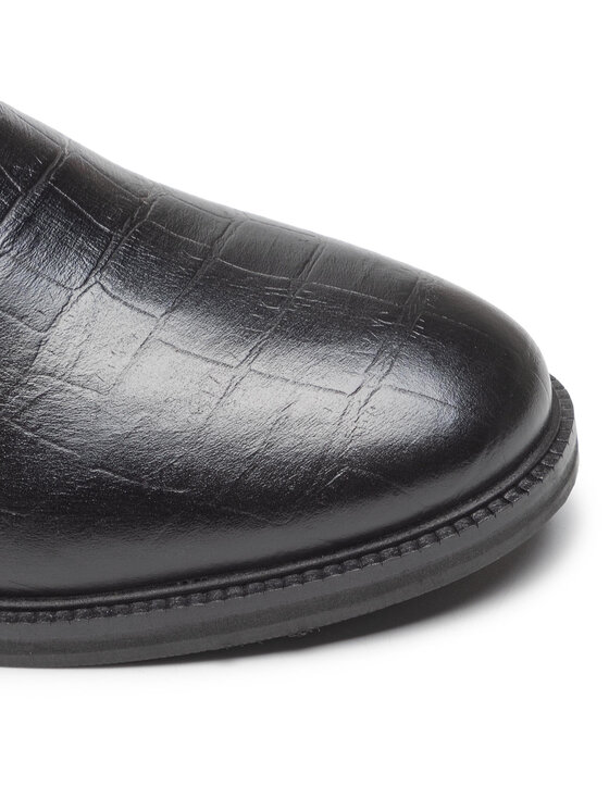 Pepe Jeans Pepe Jeans Kotníková obuv s elastickým prvkem Orsett Chelsea PLS50423 Černá