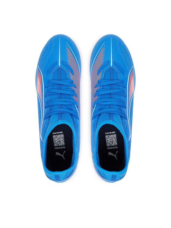 Puma Puma Buty do piłki nożnej Ultra 6 Play+ Fg/Ag 108548 01 Niebieski