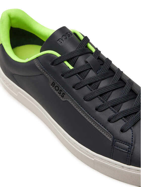 BOSS Boss Sneakersy Rhys Tenn pusdth 50502869 Granatowy