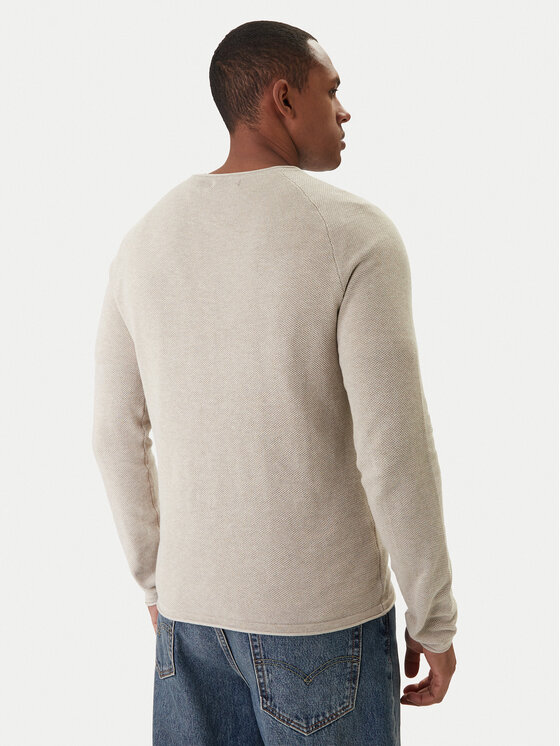 Jack & Jones Jack & Jones Svetr Hill 12157321 Béžová Regular Fit