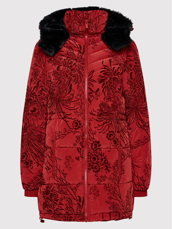 Desigual Desigual Žieminė striukė Japan 21WWEW02 Raudona Regular Fit