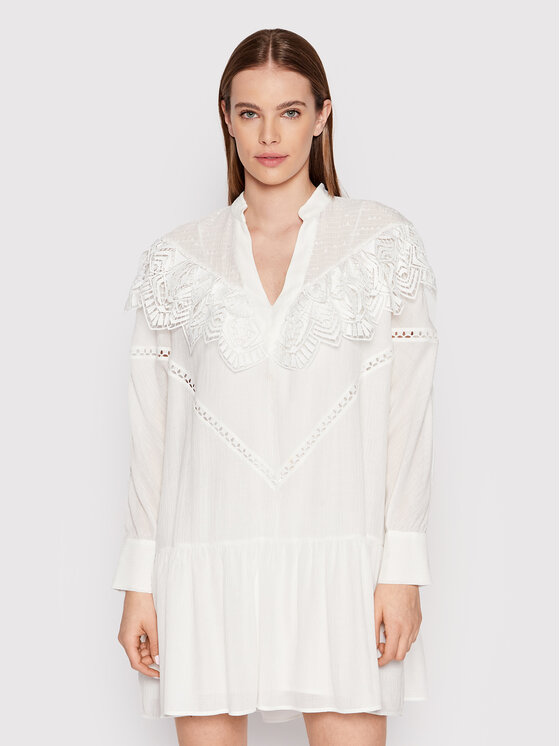 IRO Ka dodenni aty Dovy AQ137 Bila Regular Fit Modivo.cz