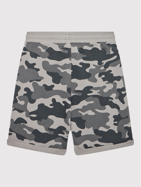 United Colors Of Benetton United Colors Of Benetton Спортни шорти 39A6C900B Сив Regular Fit