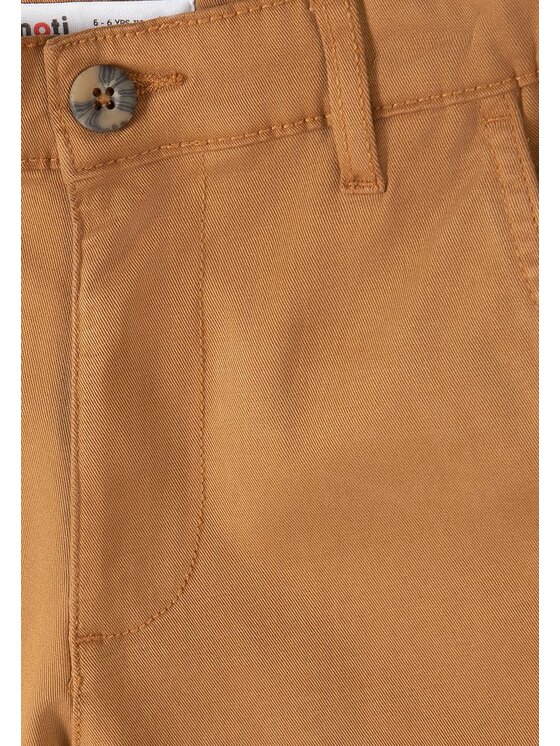 minoti minoti Spodnie materiałowe 33PANT269 Brązowy jasny Relaxed Fit