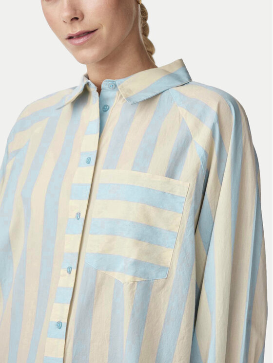 YAS YAS Camicia Monday 26032760 Blu Regular Fit