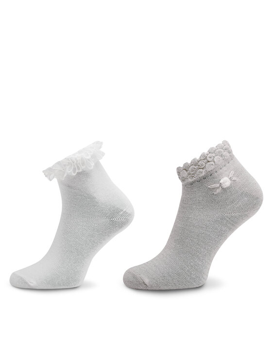 Mayoral Mayoral 2er-Set hohe Kindersocken 10711 Beige