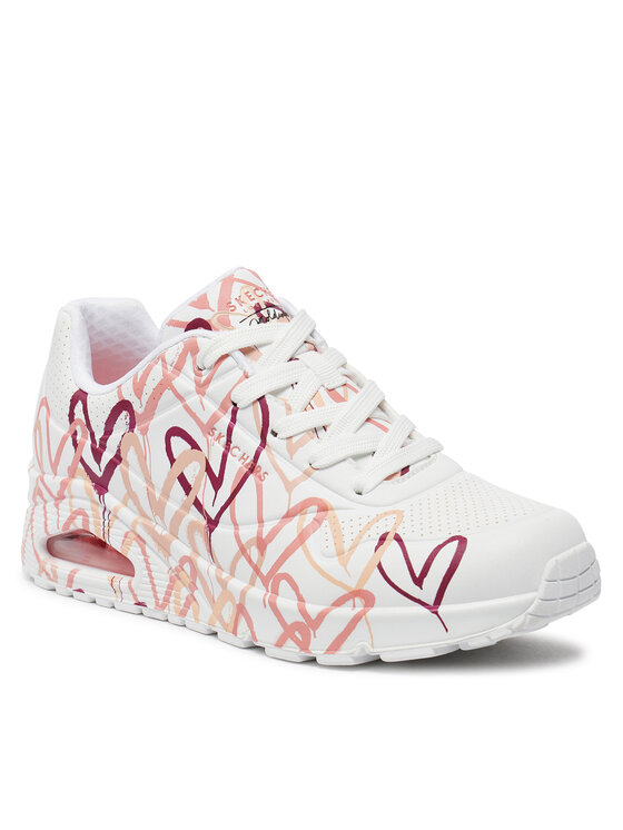 Skechers Skechers Laisvalaikio batai Uno - Dripping In Love 155507/WCRL Balta