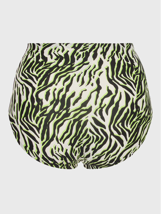 Chantelle Chantelle Класически бикини с висока талия Soft Stretch C11D70 Зелен