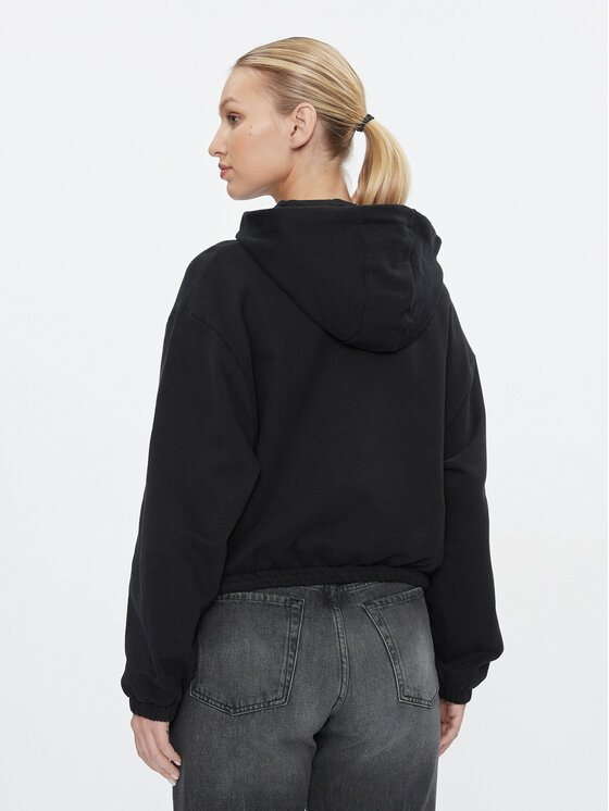 Wrangler Wrangler Majica dugih rukava 112342761 Crna Loose Fit