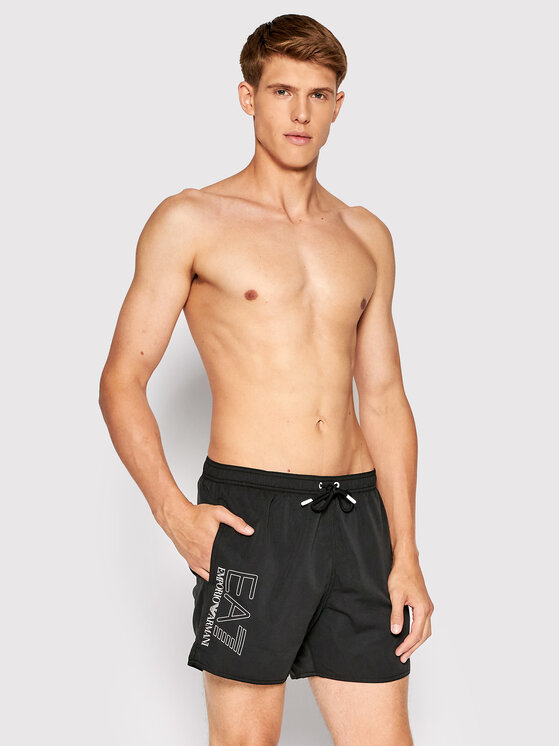 EA7 Emporio Armani EA7 Emporio Armani Szorty kąpielowe 902000 2R738 00020 Czarny Regular Fit