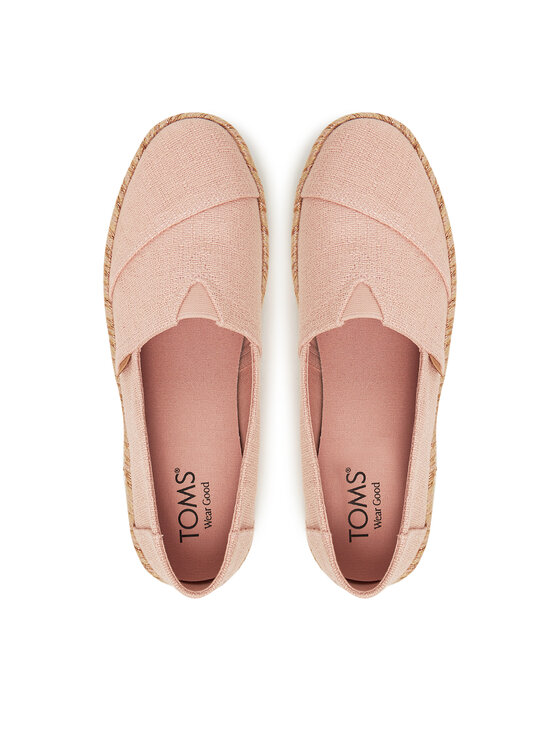 Toms Toms Еспадрильї Alpargata Rope 10021943 Рожевий