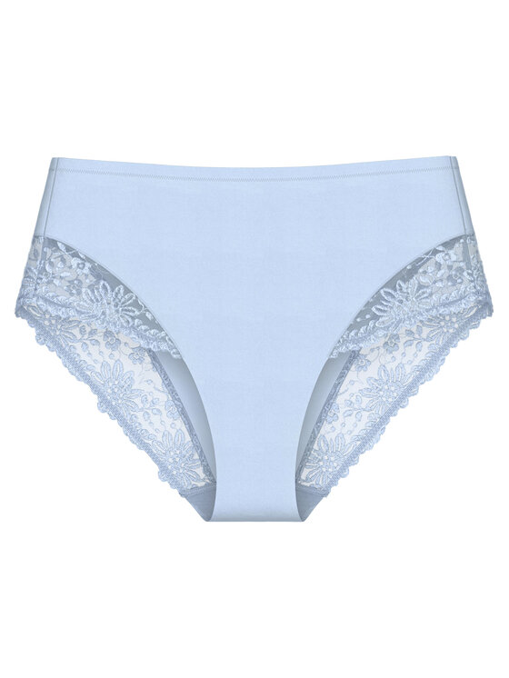 Triumph Triumph Chiloți clasici cu talie înaltă Ladyform Soft Maxi 10210671 Albastru celest