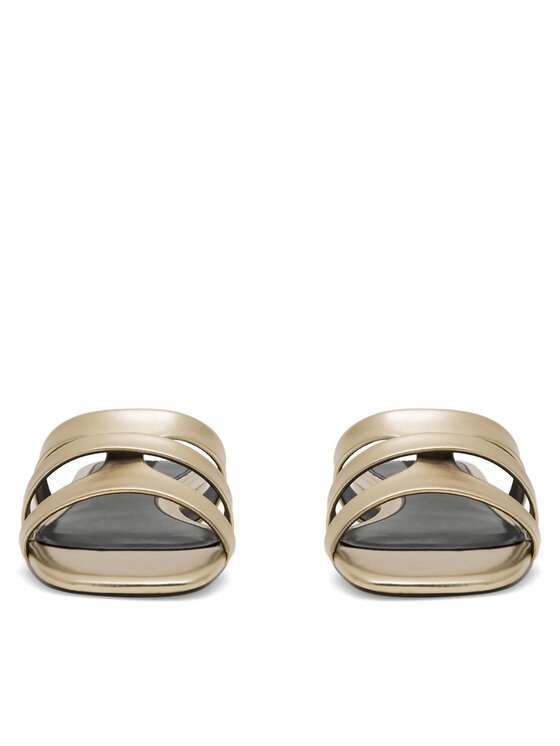 Nine West Nine West Klapki 123AL1207-1 Złoty