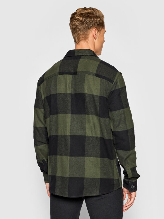 Only & Sons Only & Sons Camicia Milo 22019854 Verde Relaxed Fit