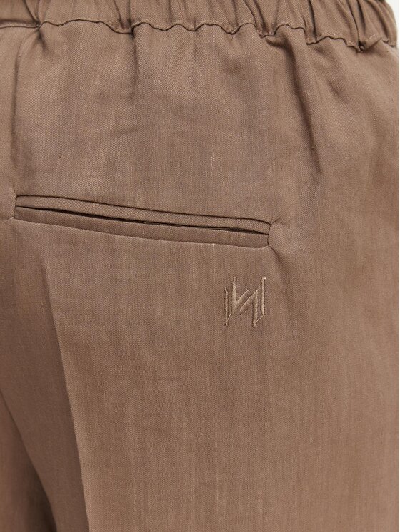 Marella Marella Stoffhose Alloro 2613131115 Braun Regular Fit