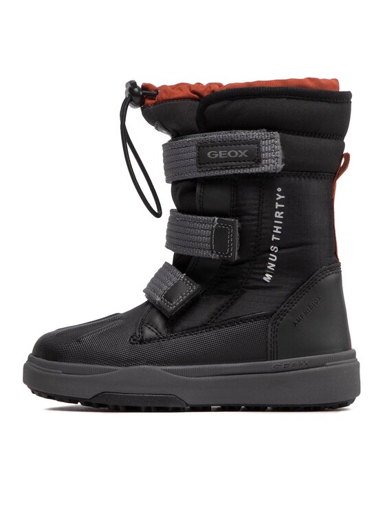 Geox Geox Snehule J Bunshee Pg B Abx B J26D8B 0FUME C9BN6 S Čierna