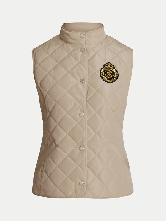 LAUREN RALPH LAUREN LAUREN RALPH LAUREN Prsluk 297951276003 Bež Straight Fit
