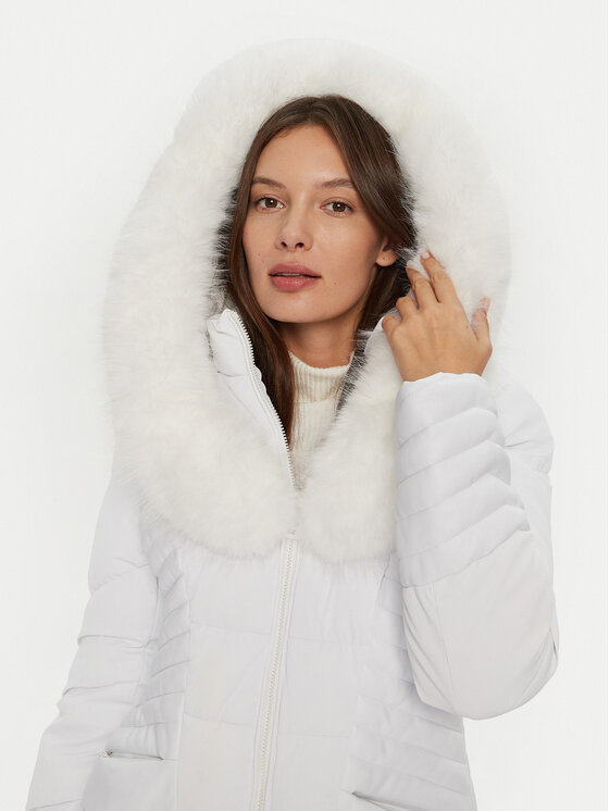 Guess Guess Giubbotto piumino New Oxana W4BL61 WGLZ0 Bianco Regular Fit