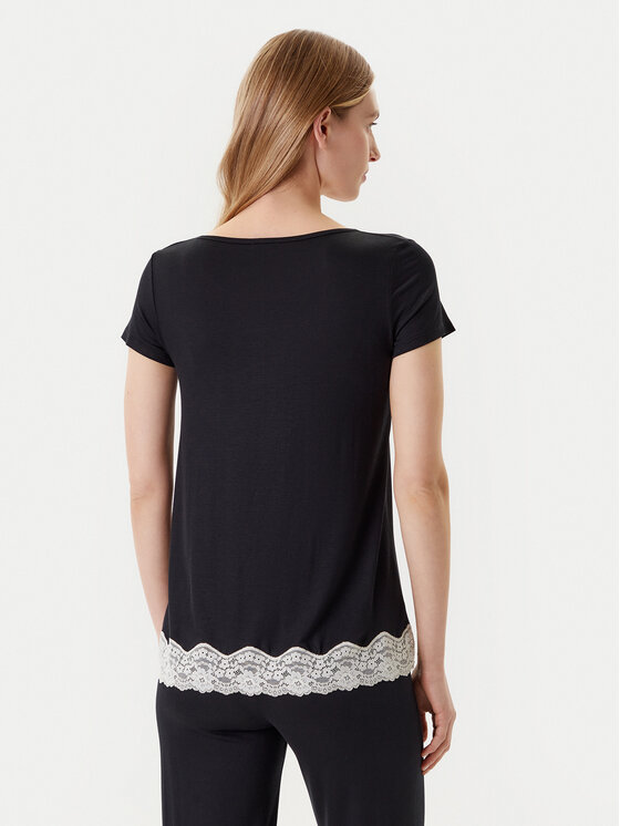 United Colors Of Benetton United Colors Of Benetton Pidžaamasärk 3Z123M314 Must Regular Fit