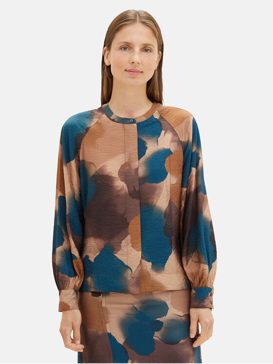 Tom Tailor Tom Tailor Bluse 1039141 Bunt Regular Fit