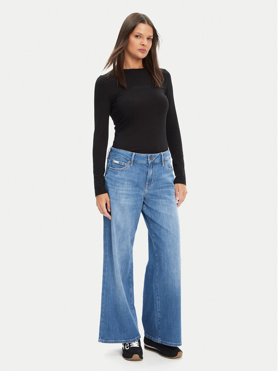 Guess Jeans Guess Jeans Jeansy W5YA0O D0022 Niebieski Regular Fit