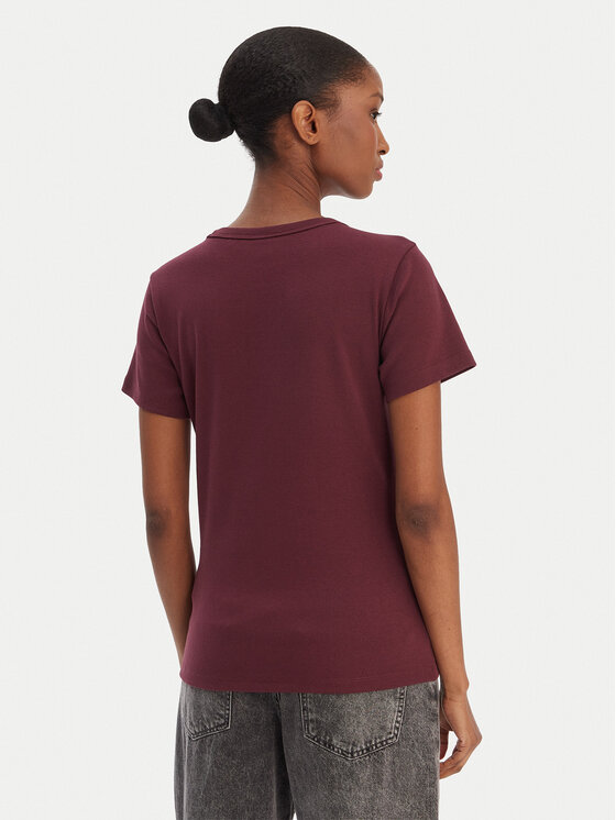 HUGO HUGO T-shirt Deloris 50512002 Tamnocrvena Regular Fit