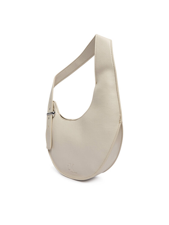 Calvin Klein Calvin Klein Geantă Asym Buckle Shoulder Bag LV04F3872G Crem