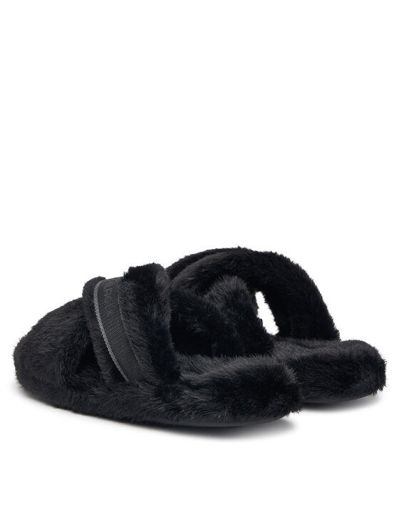 Tommy Hilfiger Tommy Hilfiger Пантофи Th Feminine House Shoes FW0FW09615 Черен