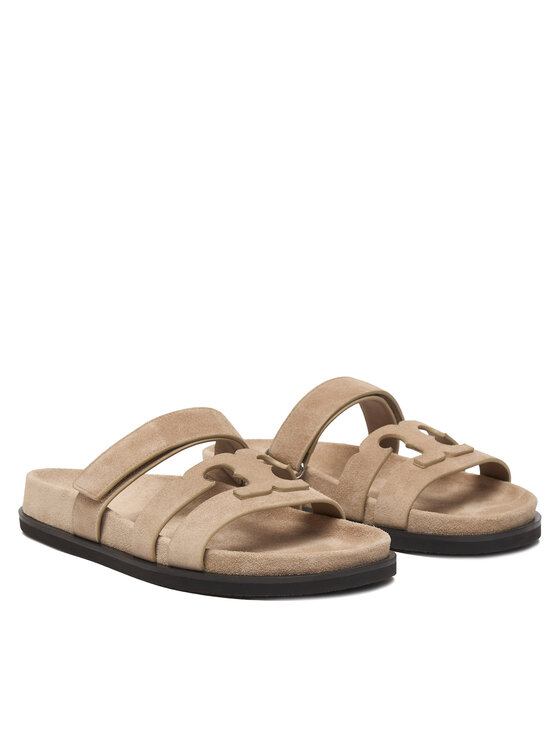 Tory Burch Tory Burch Şlapi Ines Sport Slide 163481 Maro deschis