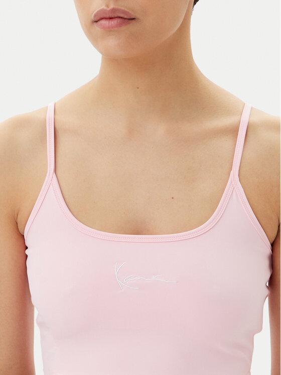 Karl Kani Karl Kani Top Small Signature Essential 61310126 Rosa Regular Fit