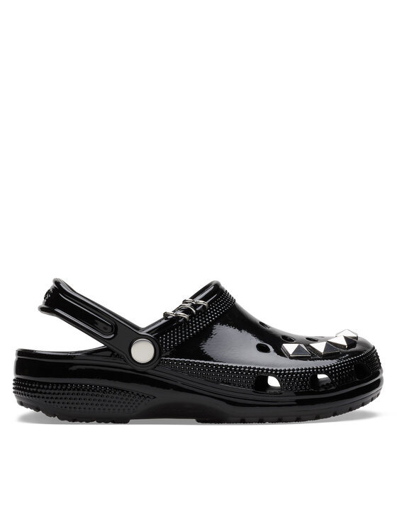 Crocs Natikače Classic Studded Clog 210390 Crna