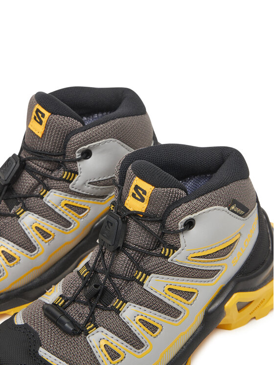 Salomon Salomon Pārgājienu apavi X Ultra Mid Gore-Tex L47746000 Pelēks