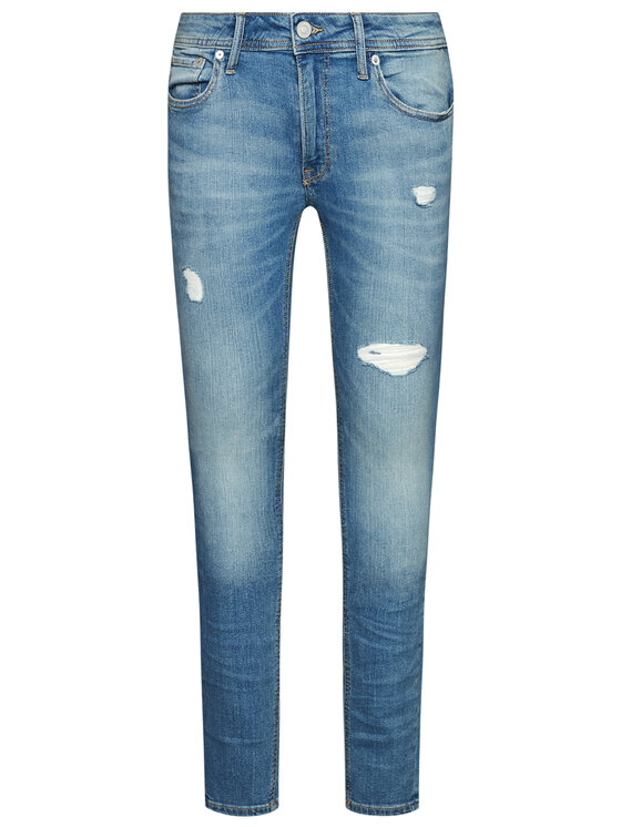 Jack & Jones Jack & Jones Džinsi Tom 12194929 Zils Slim Fit