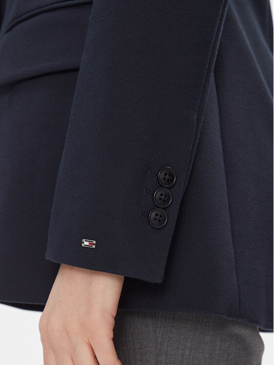 Tommy Hilfiger Tommy Hilfiger Zakó WW0WW40341 Sötétkék Slim Fit