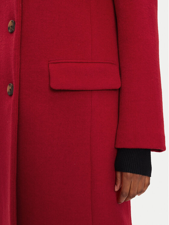United Colors Of Benetton United Colors Of Benetton Villane mantel 2U62DN062 Punane Regular Fit