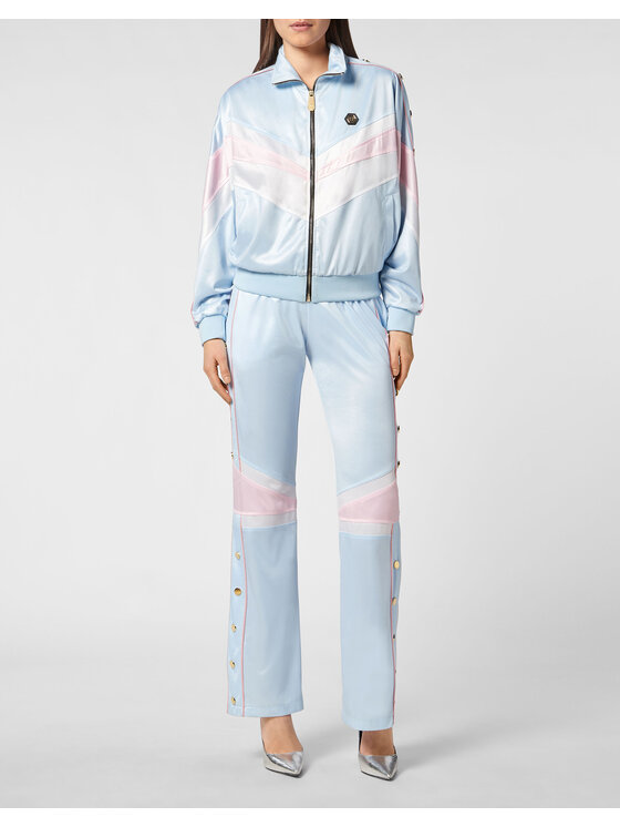 PHILIPP PLEIN PHILIPP PLEIN Sada top a kalhoty 4749 Světle modrá Regular Fit