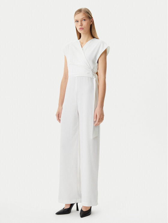 Rinascimento Jumpsuit CFC0122679003 Bianco Regular Fit, taglia : XS