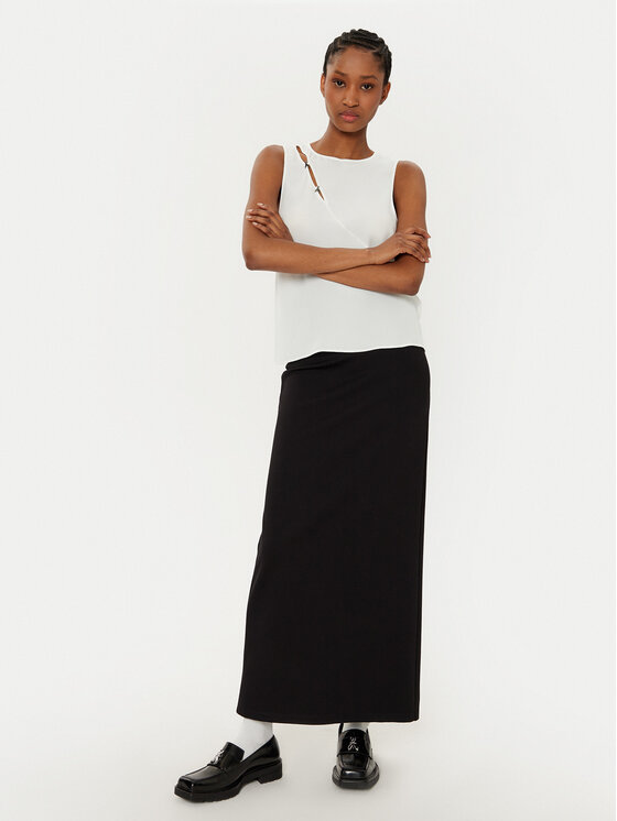 Patrizia Pepe Patrizia Pepe Bluzka 8C0760/A8I1-W146 Biały Regular Fit